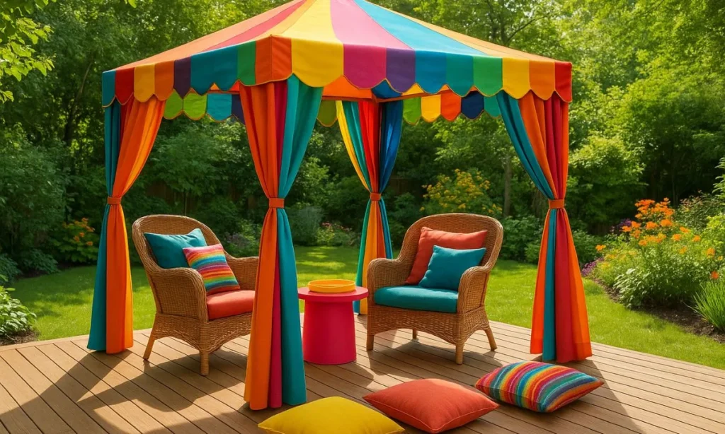 vibrant temporary structure vibrant temporary structure