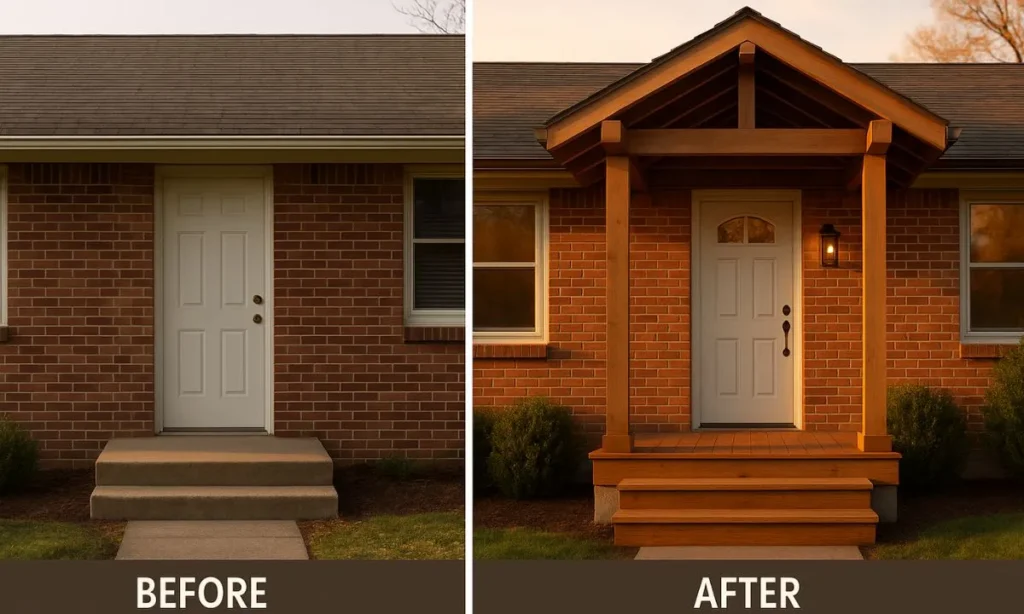before and after 1960s ranch house exterior before and after 1960s ranch house exterior