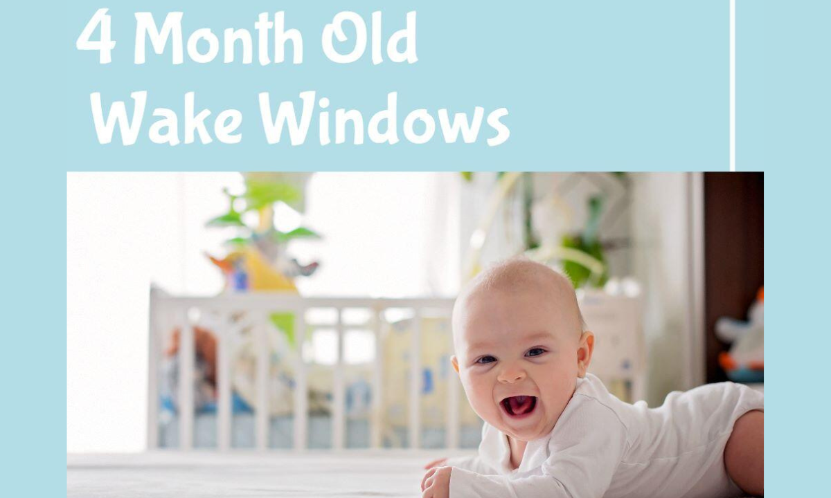 4 month old wake window
