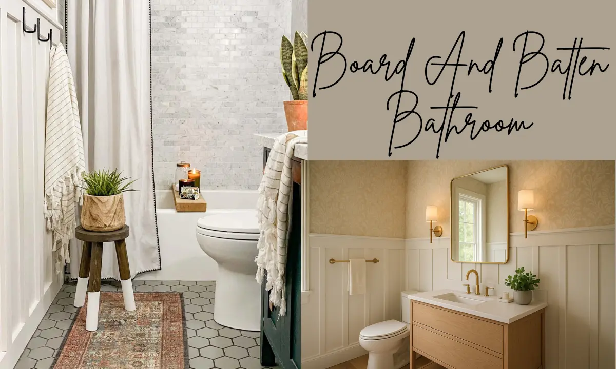 board and batten bathroom