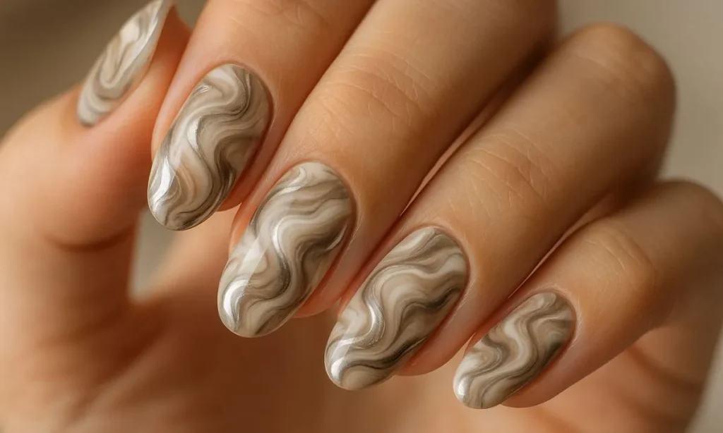chrome marble effect chrome marble effect