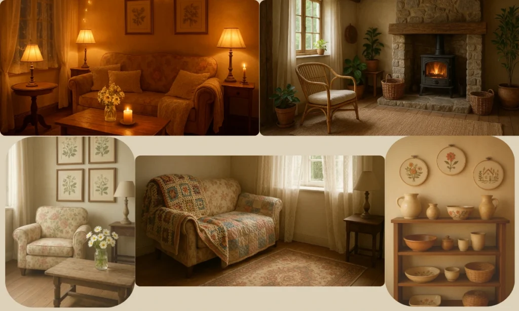 cottagecore living room ideas 