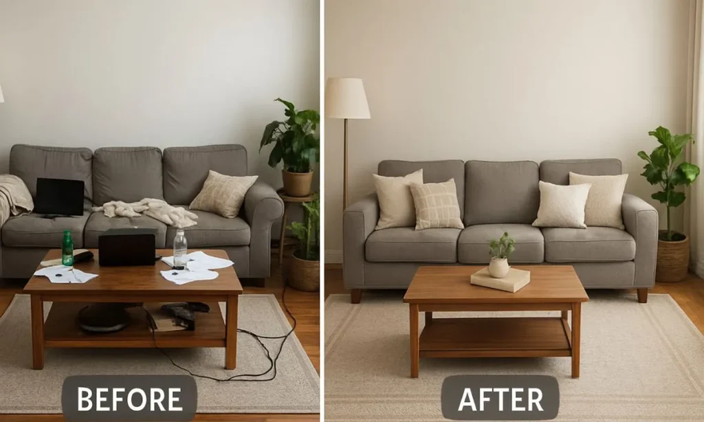 living area transformation home hacks wutawhacks