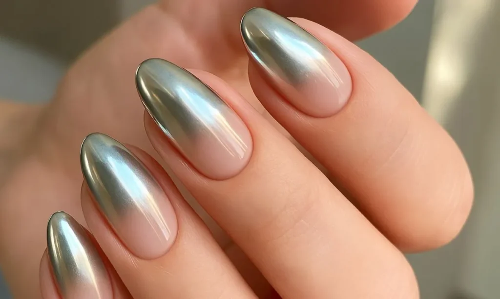 subtle chrome ombre subtle chrome ombre