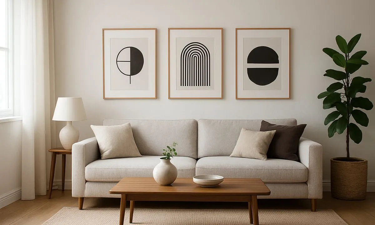 how high to hang pictures