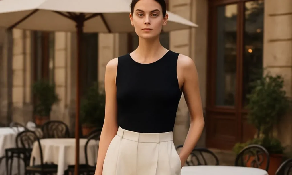inverted triangle body shape