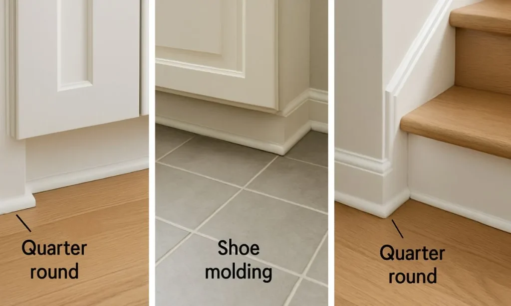 shoe molding vs quarter round maintenance shoe molding vs quarter round maintenance